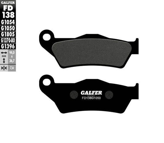GALFER Brake Pad Street Organic Base FD138G1050