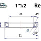 BLACK BEARING HB 40X51X7MM 45 /45 HB-D7