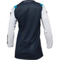 THOR Women's Pulse REV MX Motorcross Jersey White/Midnight 2023 Model