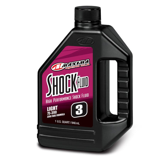 Maxima Shock Fluid Racing Light 946 ml 32 Fl. Oz. Red