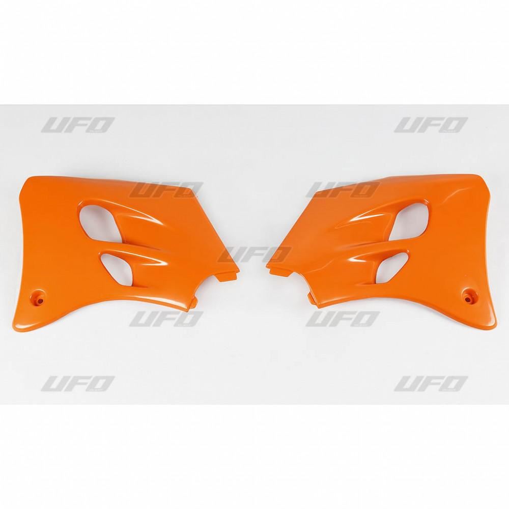 UFO RADIATOR COVERS KTM 60/65SXR ORANGE KT03051-127
