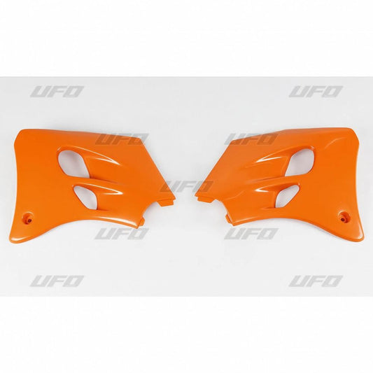 UFO RADIATOR COVERS KTM 60/65SXR ORANGE KT03051-127