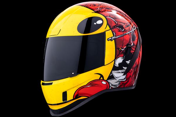 ICON Airform™ Brozak MIPS® Motorcycle Helmet Red - 2023 Model