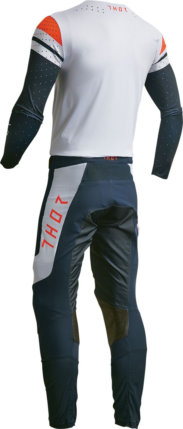 THOR Prime Rival MX Motorcross Jersey Gray/Midnight 2023 Model