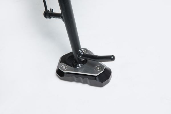 SW MOTECH Sidestand Foot Extension Black/Silver KAWASAKI Z650 / Ninja 650 STS.08.866.10000