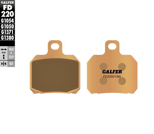 GALFER Brake Pad Street Sintered Metal FD220G1380