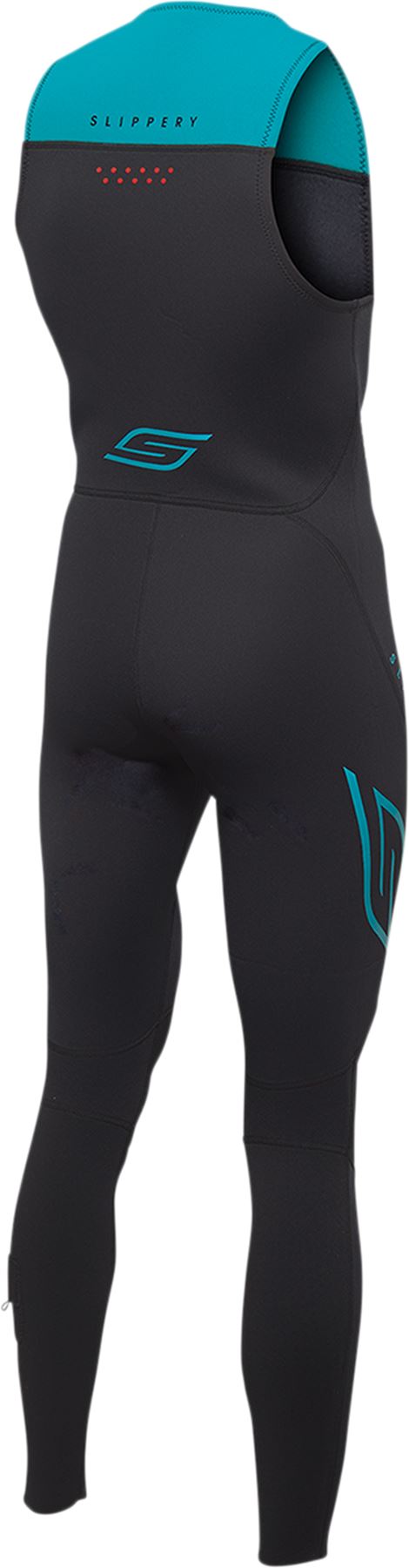 SLIPPERY Watersports Breaker Wetsuit Black/Aqua