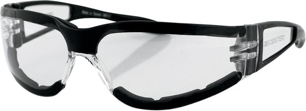 BOBSTER Shield II Wrap Around Design Black Sunglasses ESH204