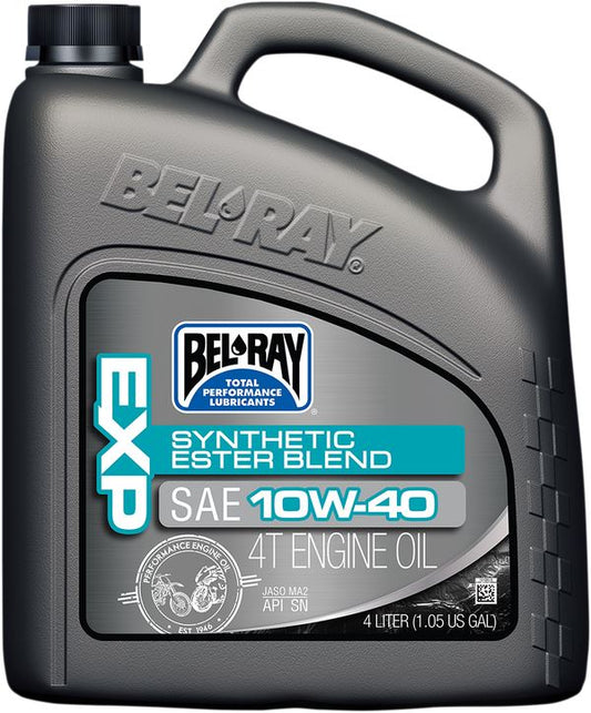 BEL-RAY EXP Synthetic Ester Blend 4T Engine Oil 10W-40 4L