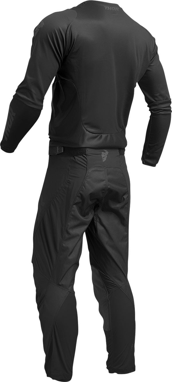 THOR Pulse Blackout MX Motorcross Jersey Black 2023 Model